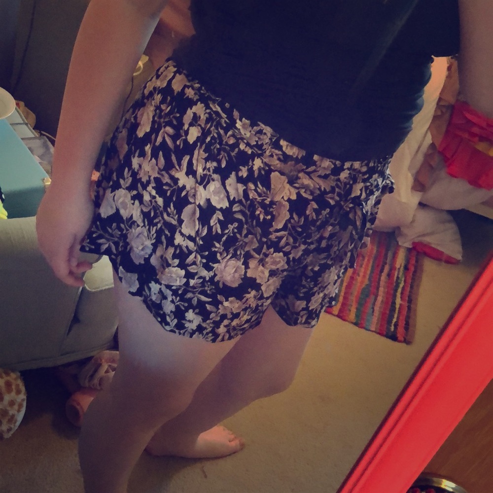 Floral shorts